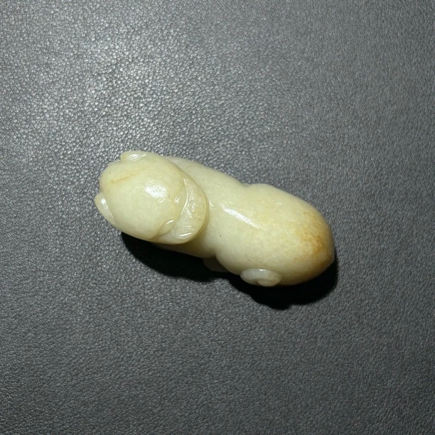 清和田玉欢把件G高80460