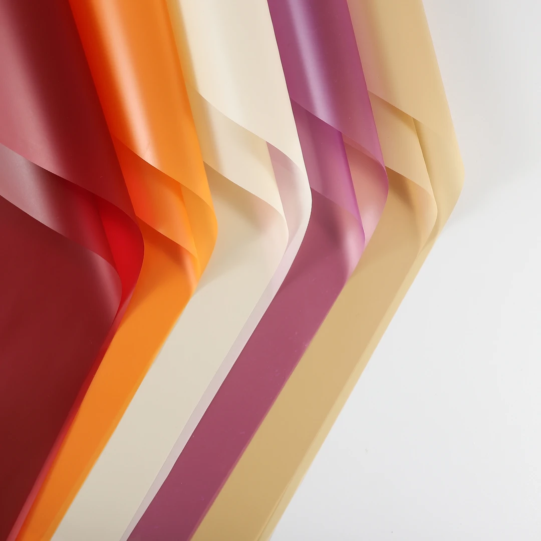 材料韩素纸雾面纸防水加厚高挺度韩束纸包装纸花店花束花艺包花纸