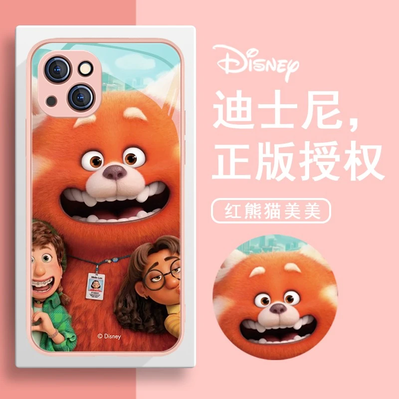 迪士尼适用iPhone苹果华为荣耀oppo小米vivo美美玻璃14plus手机壳
