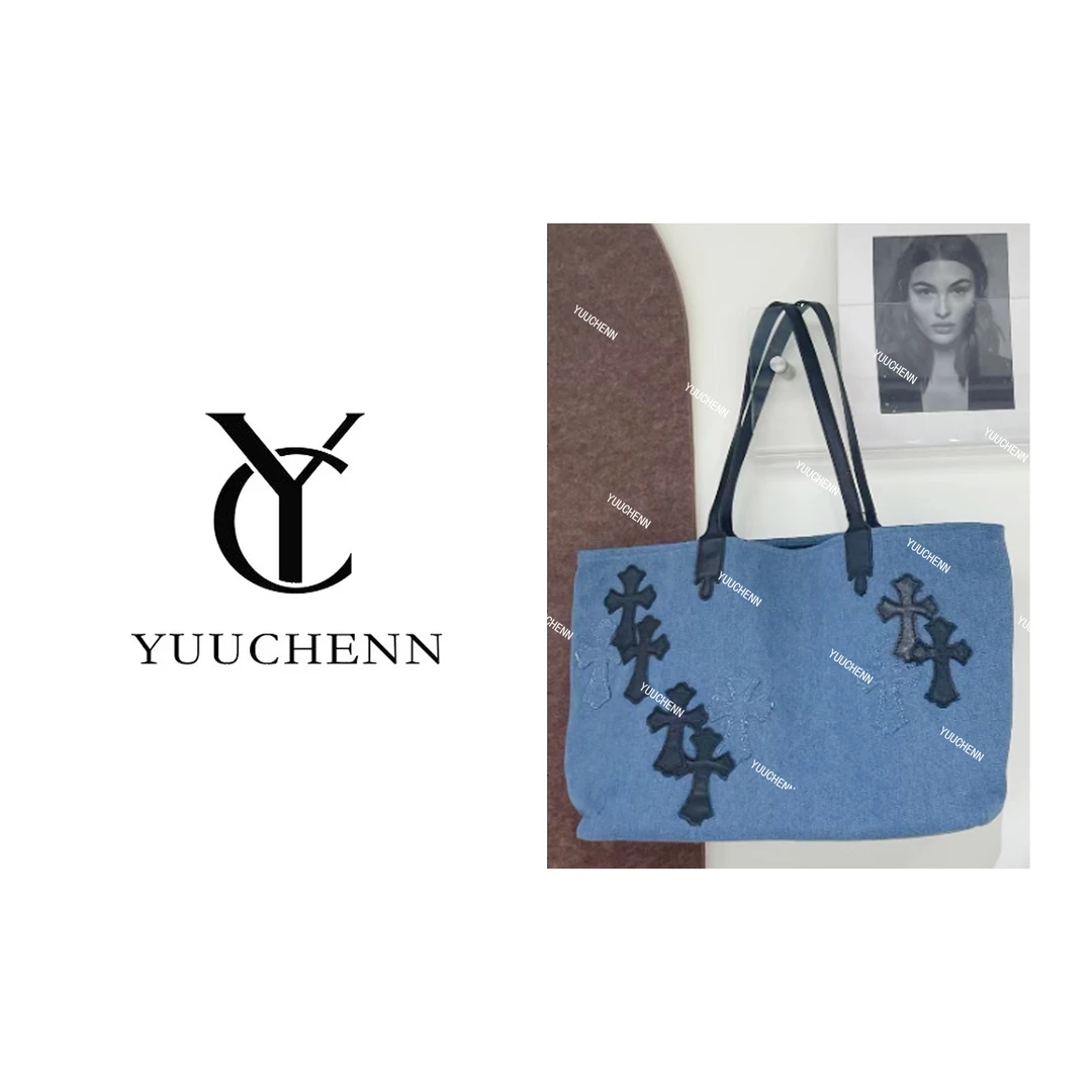 YUUCHENN/38cm原创设计高定真皮包 HH3549