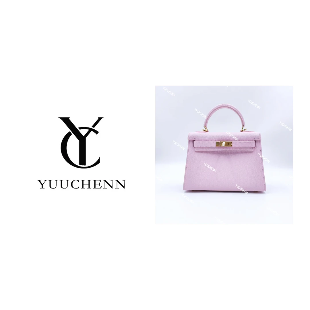 YUUCHENN“中古凯丽”22cm原创设计高定真皮包 HH2830
