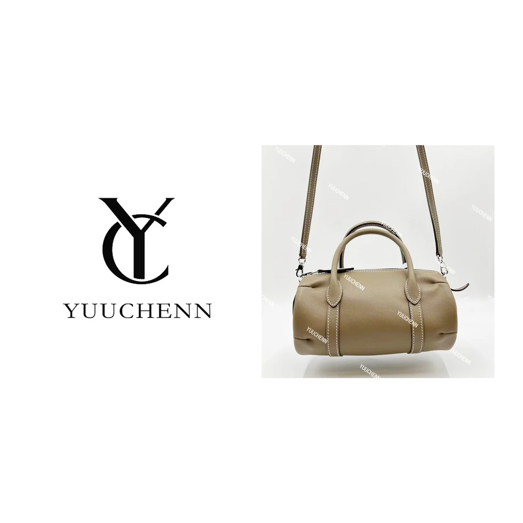 YUUCHENN/19cm原创设计高定真皮包 HH3738