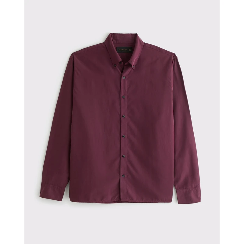 AF男装 24款上衣经典复古通勤柔软纤维长袖衬衫 KI125-4299