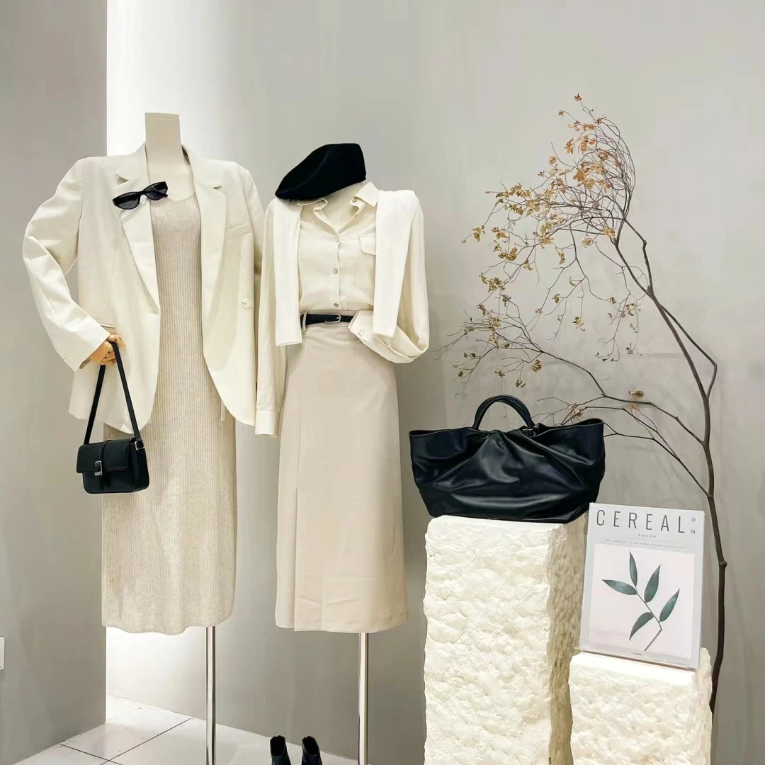 【051-100】上衣半裙衬衫长裙外套气质轻奢百搭时尚小香风法式