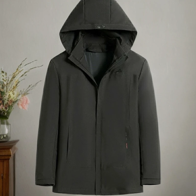 水貂内胆加兔毛袖男士皮草派克服里活面可拆卸保暖休闲商务外套