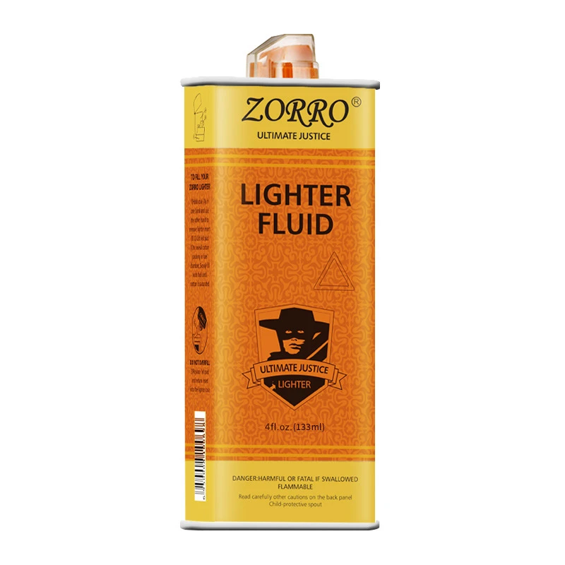 佐罗zorro煤油打火机煤油通用燃料火机专用批发瓶罐装正品133ml