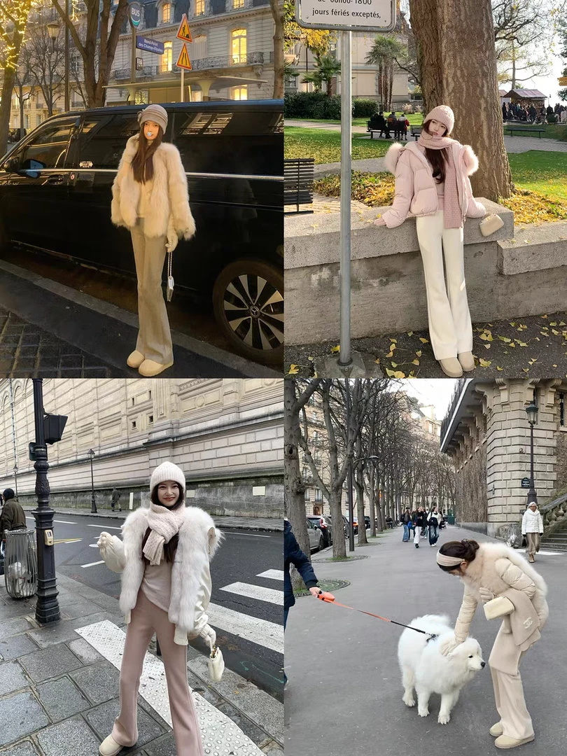 Madofit麻豆/1731封神裤王！定制天丝羊毛 500g加厚蓄热微喇绒绒裤