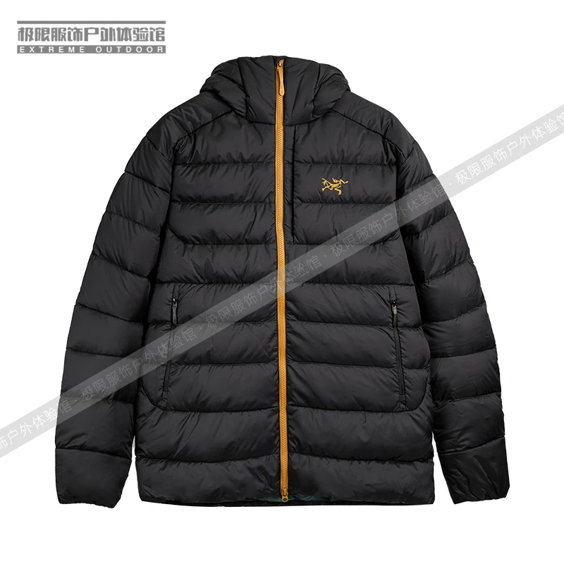 【鸟家现货】Thorium Hoody 男款纯色连帽拉链户外保暖羽绒服 7380