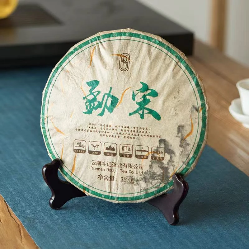 2019年斗记勐宋普洱生茶357克