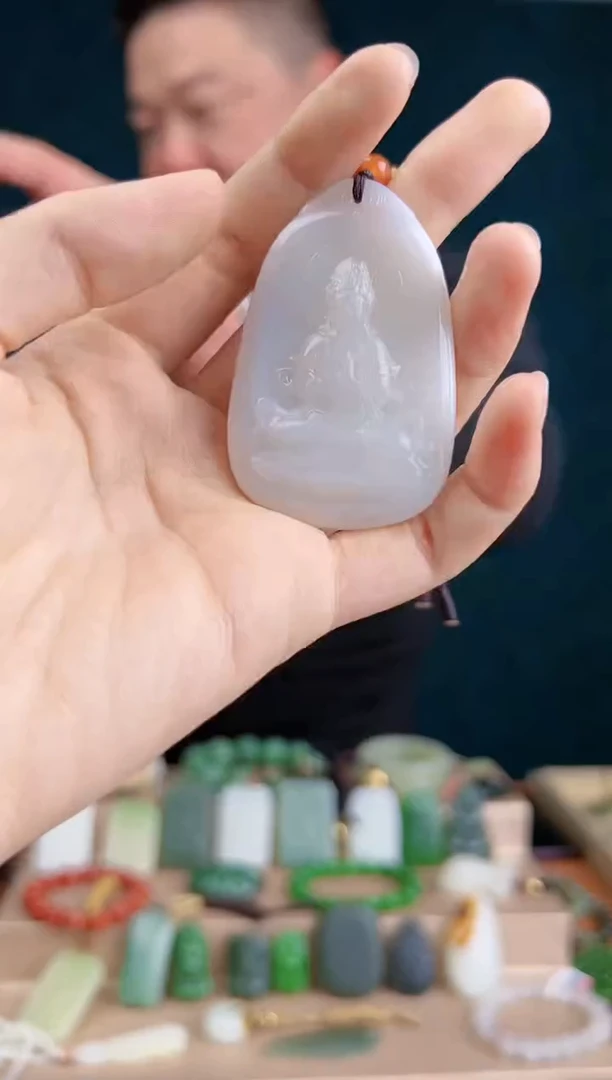 【闪购商品】和田玉颈饰未镶嵌ZZ 拍一发一 多样性发货