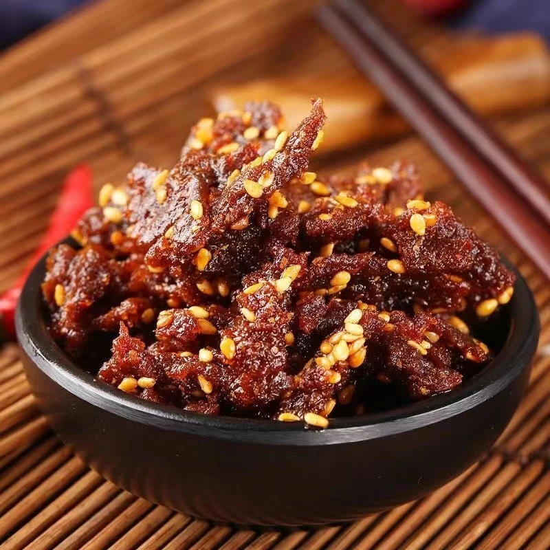 勇哥苍狼白鹿风干牛肉粒