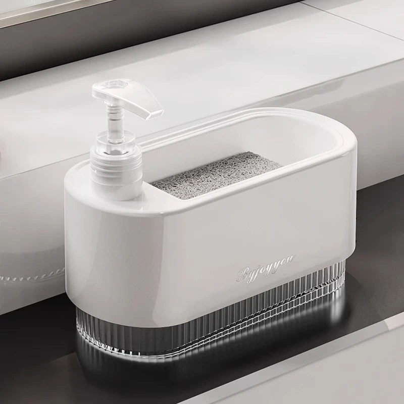 洗洁精压取器按压器皂液器分装瓶厨房水槽用神器洗手液瓶子收纳盒