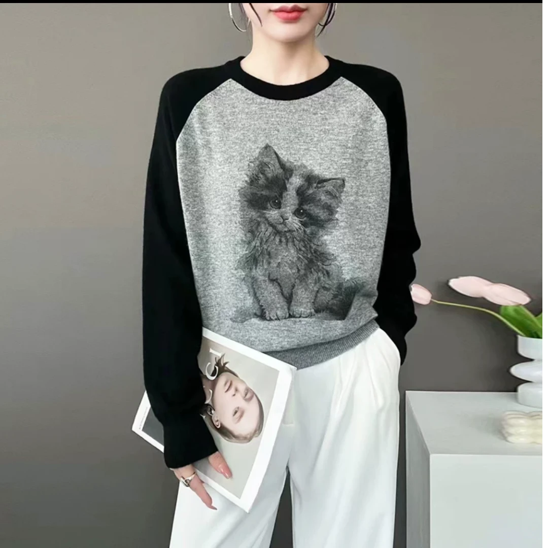 芭莎家时尚百搭休闲毛衣