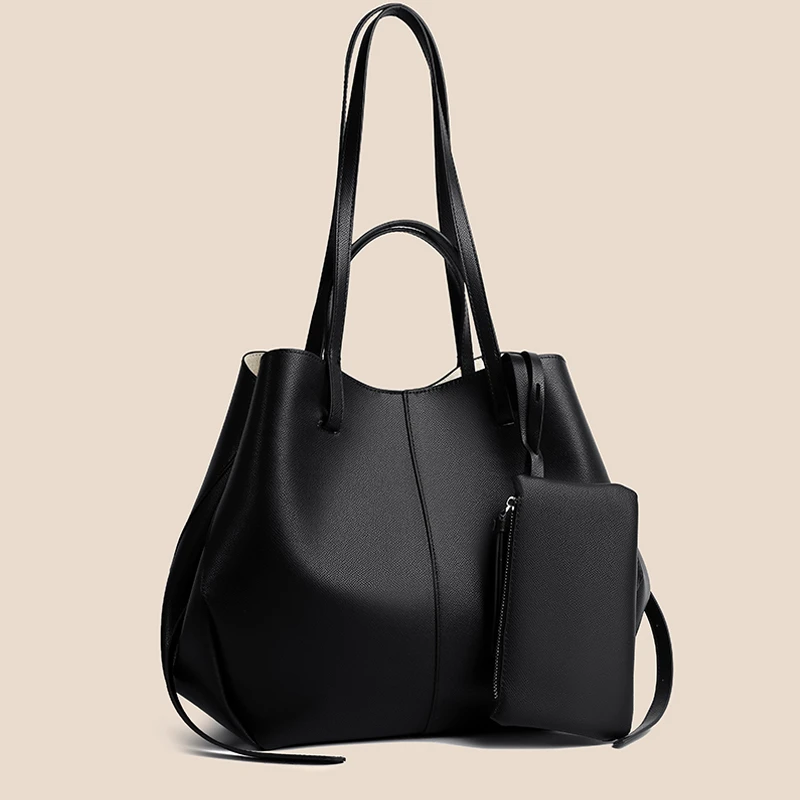 熊猫袋鼠品牌包托特包大容量包包通勤包女士单肩包时尚女包软皮包