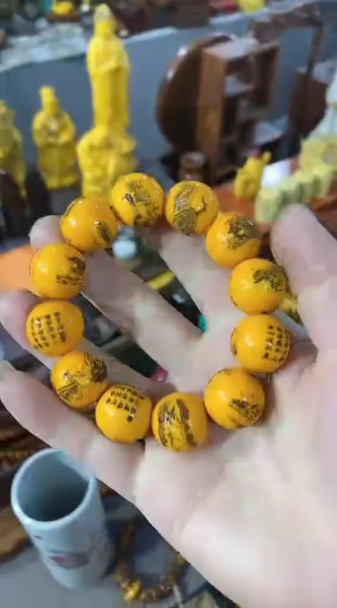 【闪购商品】陶瓷摆件手串12