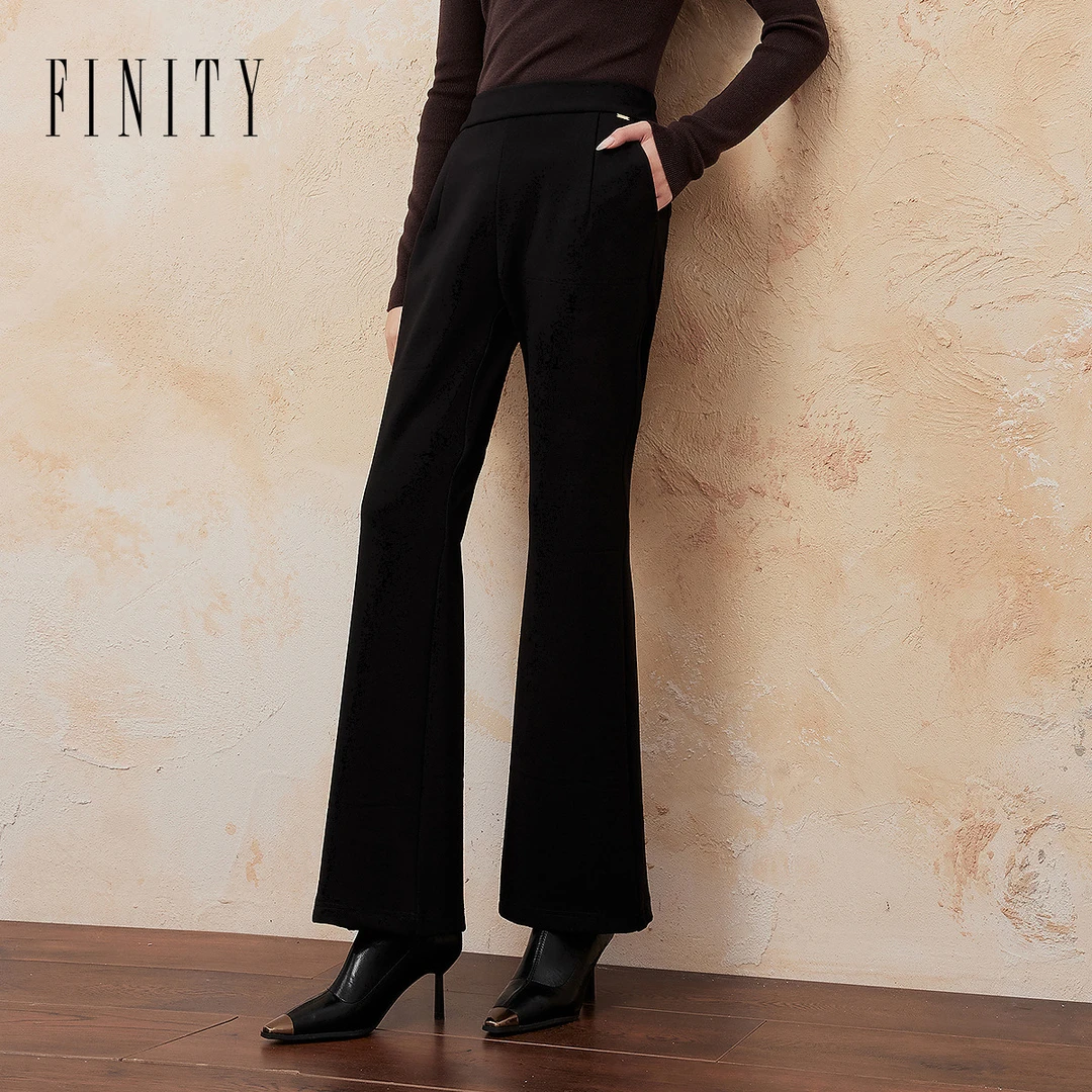 【籽言专属】FINITY 新款时尚百搭气质休闲裤 F21X9A41K5