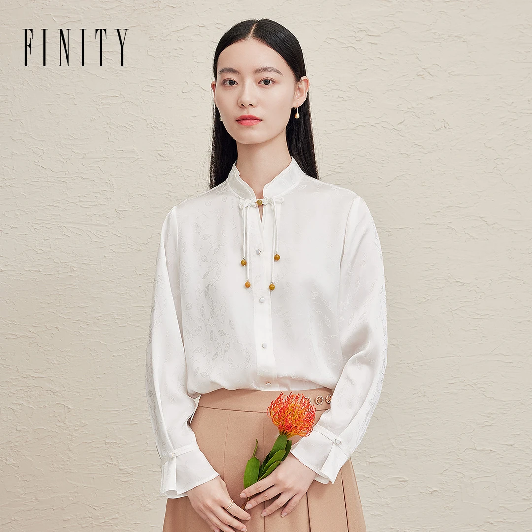 【立子专属】FINITY 新品气质时尚小众提花绣花设计感 F21X7B02C5