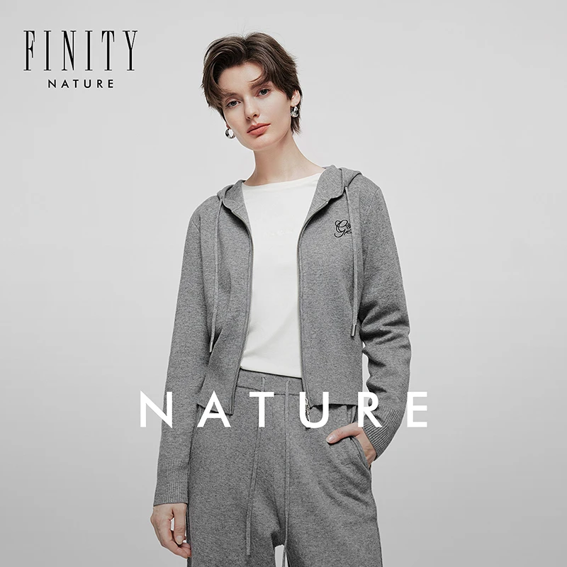 【小晴专属】FINITY 新款针织衫休闲时尚百搭舒适户外 F21X8D10Z1