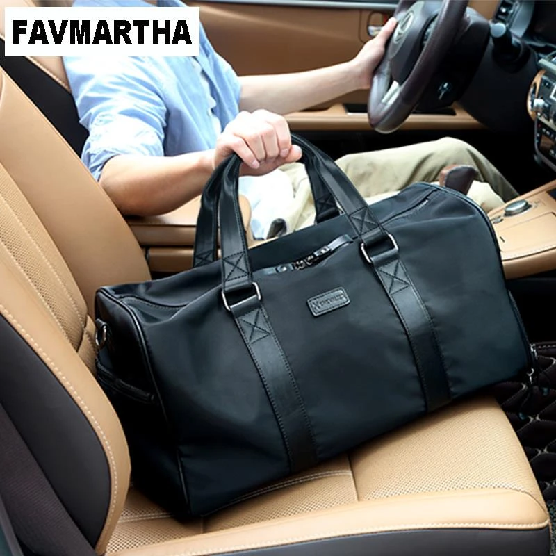 FAVMARTHA旅行包男出差手提包大容量短途旅游袋运动行李袋健身包