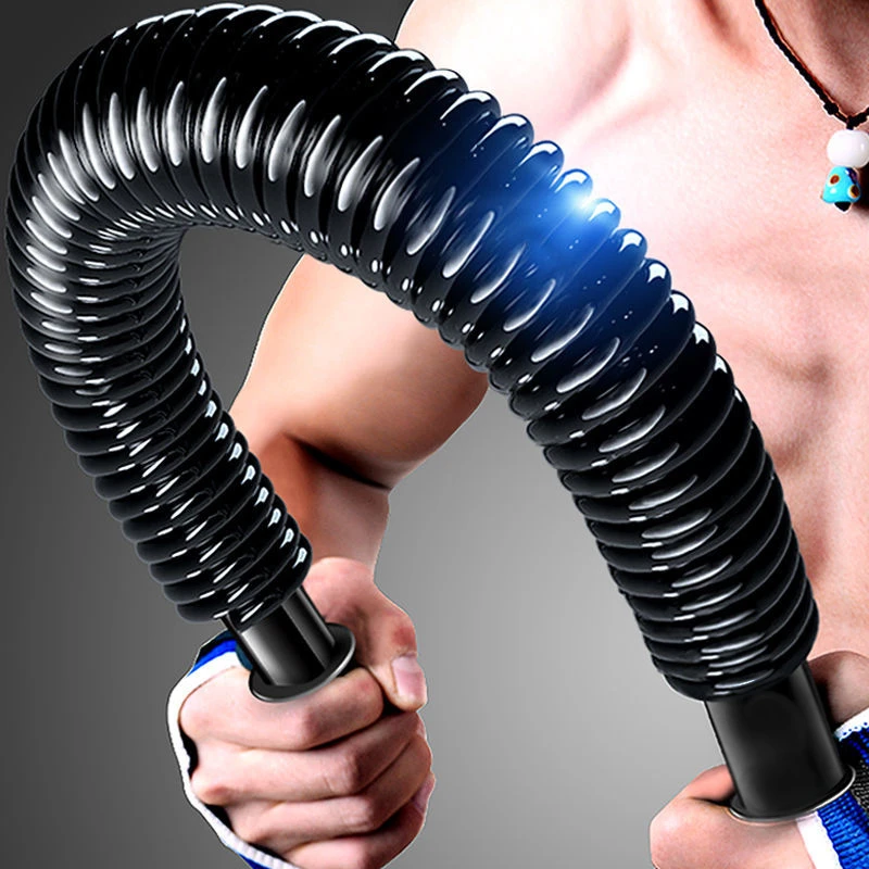 臂力器男士10至60kg健身器材家用锻炼胸肌训练器30kg健身臂力棒