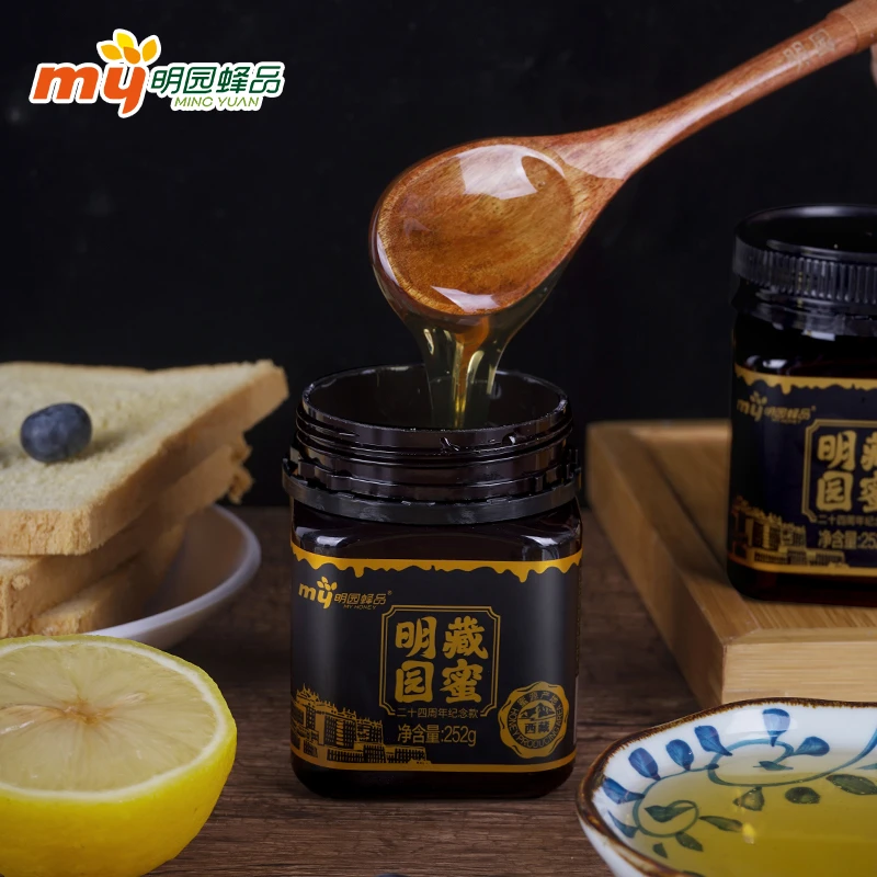 【拍1发4瓶】明园天然西藏蜜成熟高原成熟土蜂蜜滋补252g