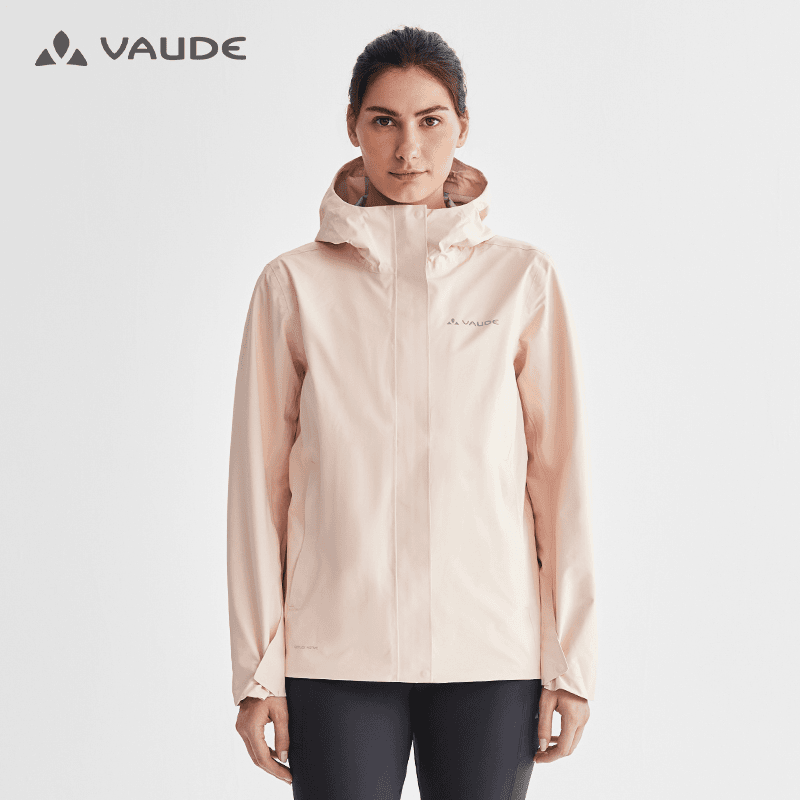 vaude 巍德女士户外运动2层冲锋衣外套旅行户外连帽外套VG2131210
