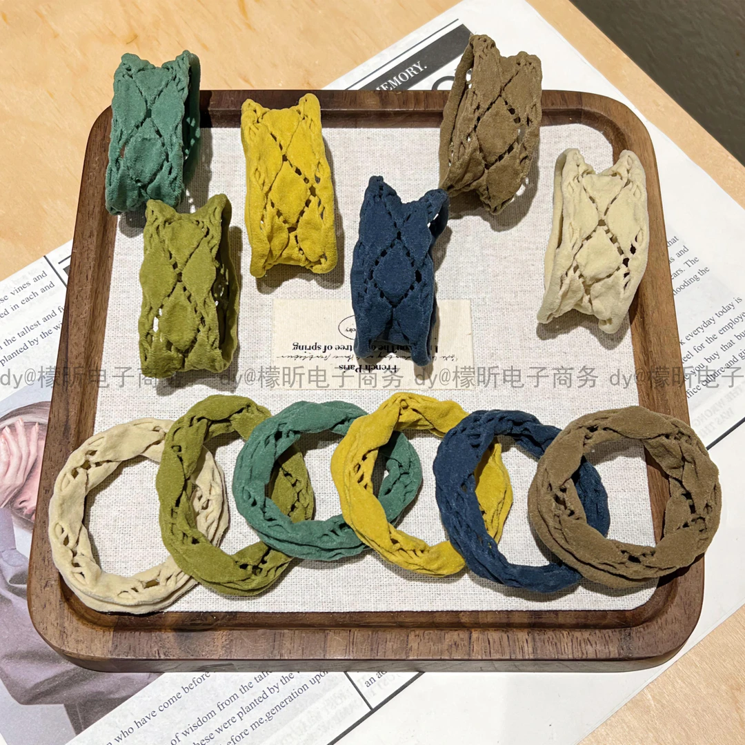 夏季新款韩式发绳扎马尾丸子头皮筋头绳森林系气质简约耐用头绳