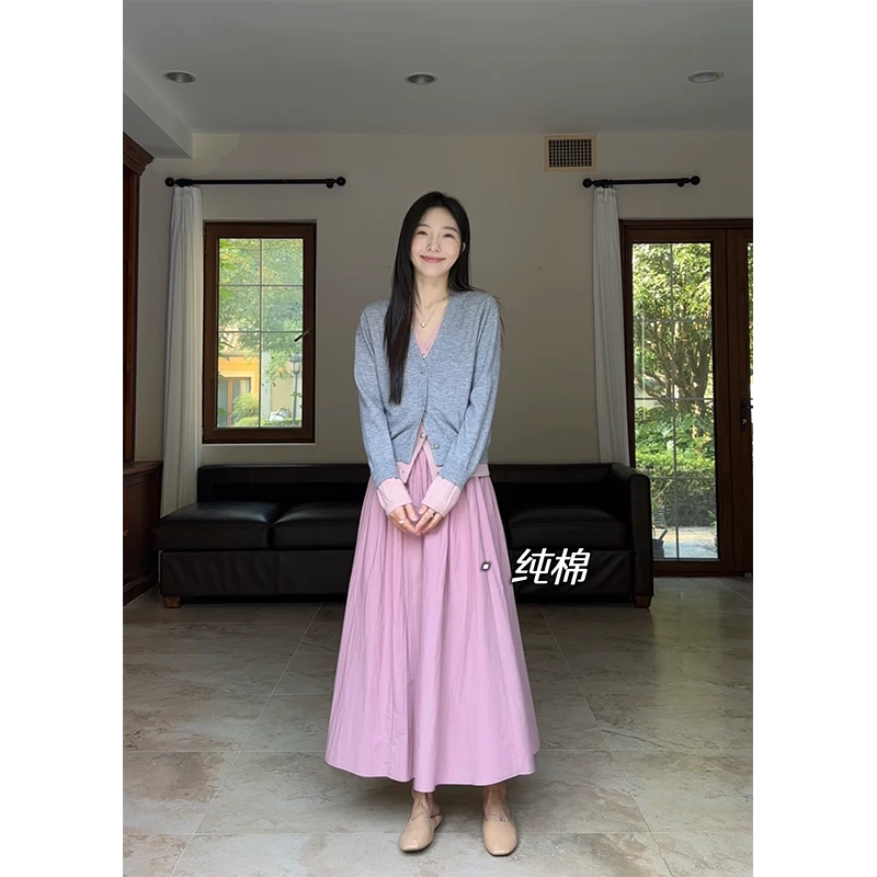 【年终清清 售完不补】 百搭纯棉半裙G923A02636