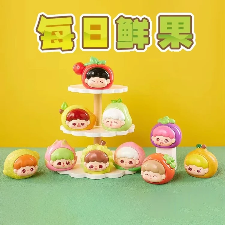 【直播许愿拆盒】每日鲜果大水果头系列正品潮玩盲盒摆件饰品隐藏