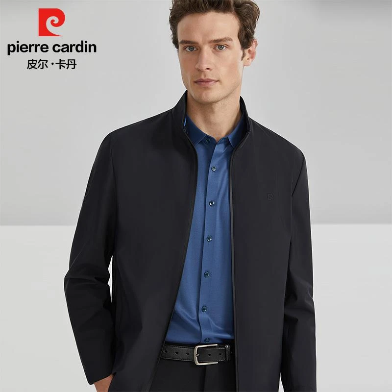 【秋季新品西服】男士立领商务休闲外套防风长袖夹克舒适时尚外穿男