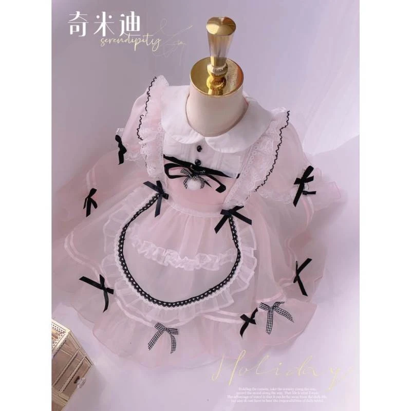 现货【爱丽丝】奇米迪女童公主裙洋气甜美夏仙连衣裙24027