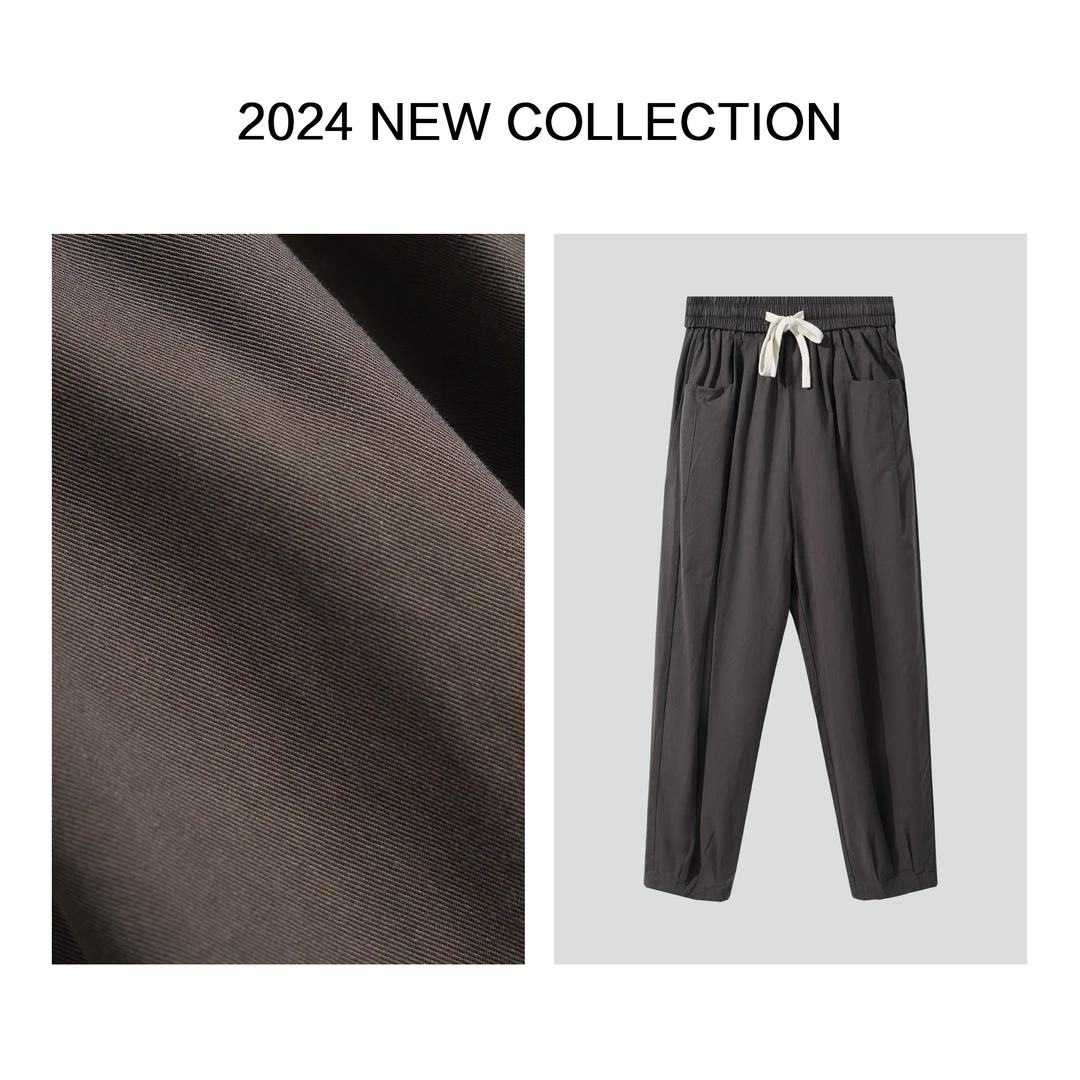 【芳芳专属】K3F18002B 秋季女士休闲裤 高腰直筒显瘦长裤