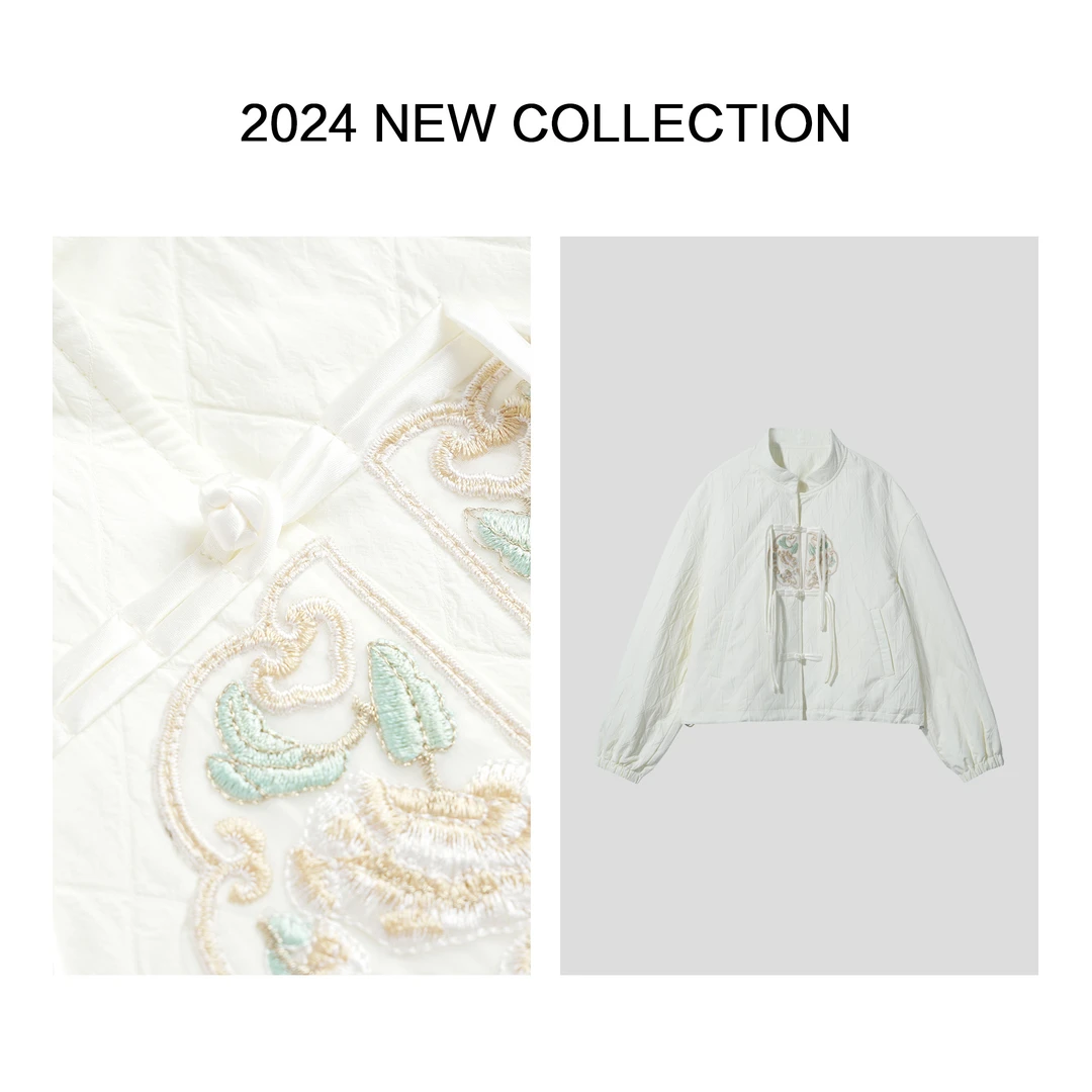 【芳芳专属】W3F13003B 女士秋季刺绣衬衫