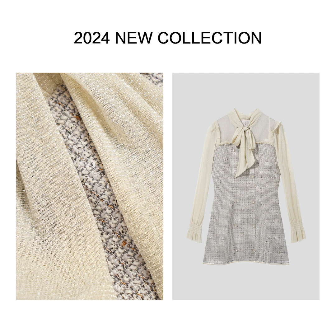 【芳芳专属】L1357022 经典冬季淑女连衣裙