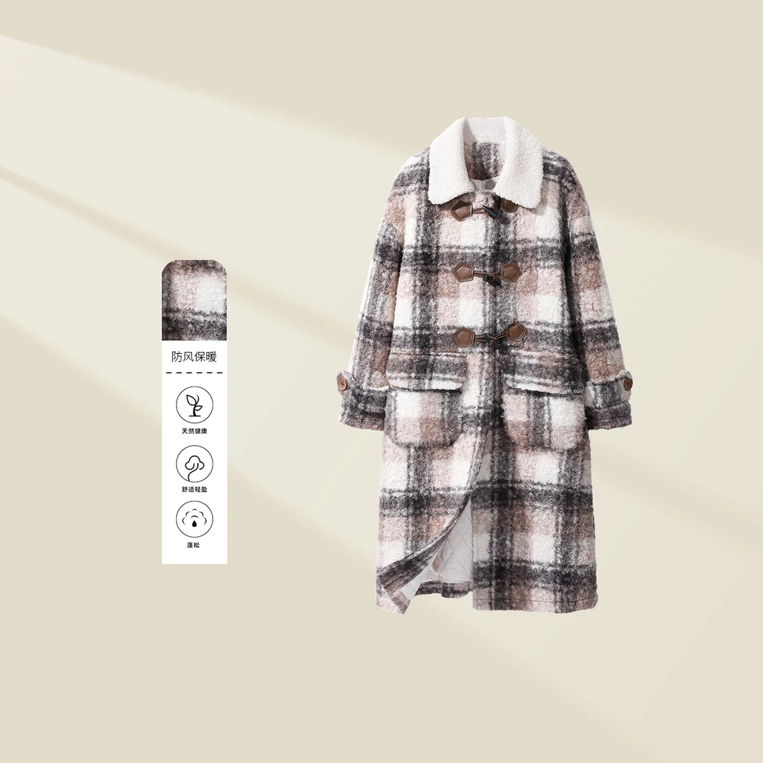 【婷婷专属】N9350001X 秋冬时尚大衣外套