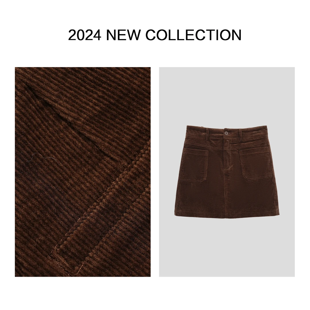 【婷婷专属】Q3358007 秋冬新品百搭时尚半身裙