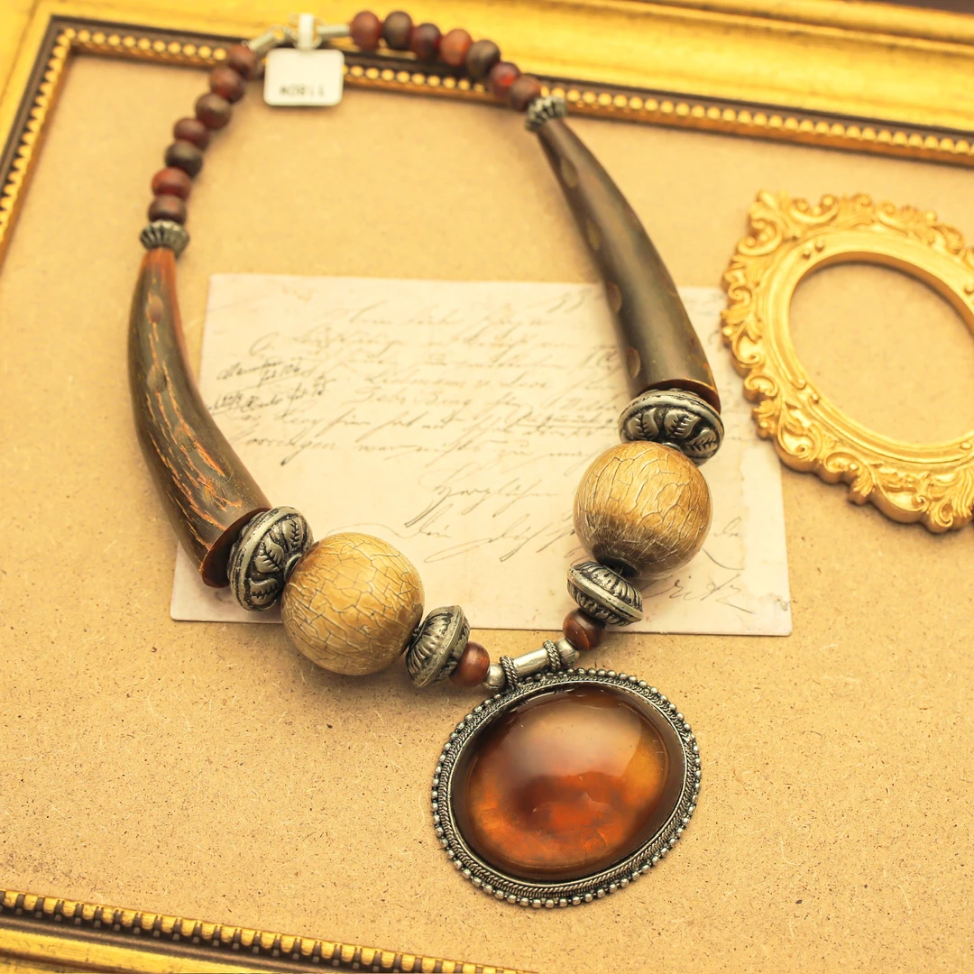 合金项链 法国 独立艺术家作品 项链