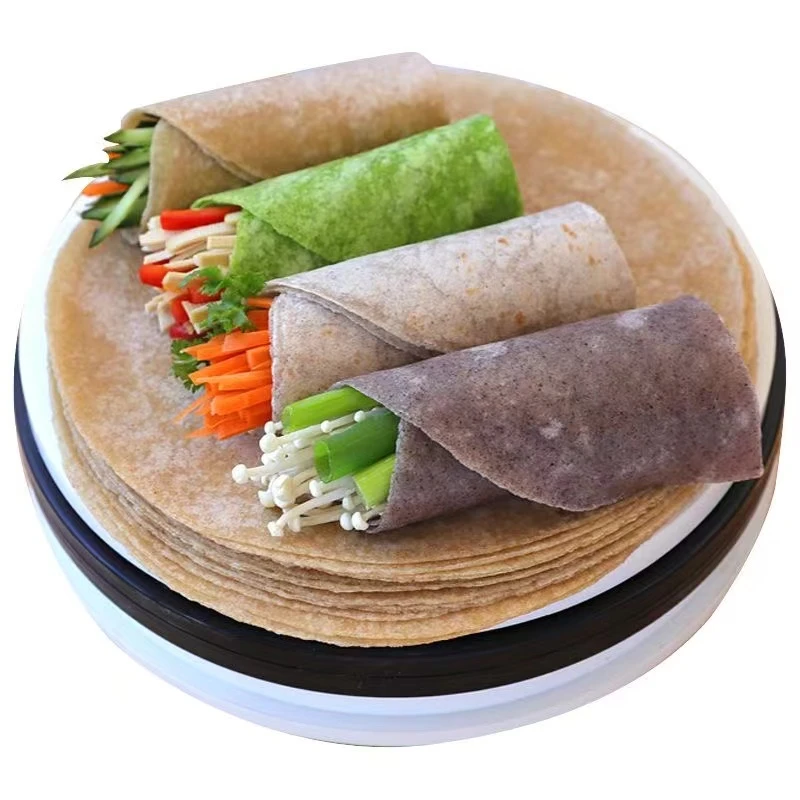 全麦卷饼低脂代餐主食黑麦卷饼粗粮饼皮加热即食早餐饼500g速食品