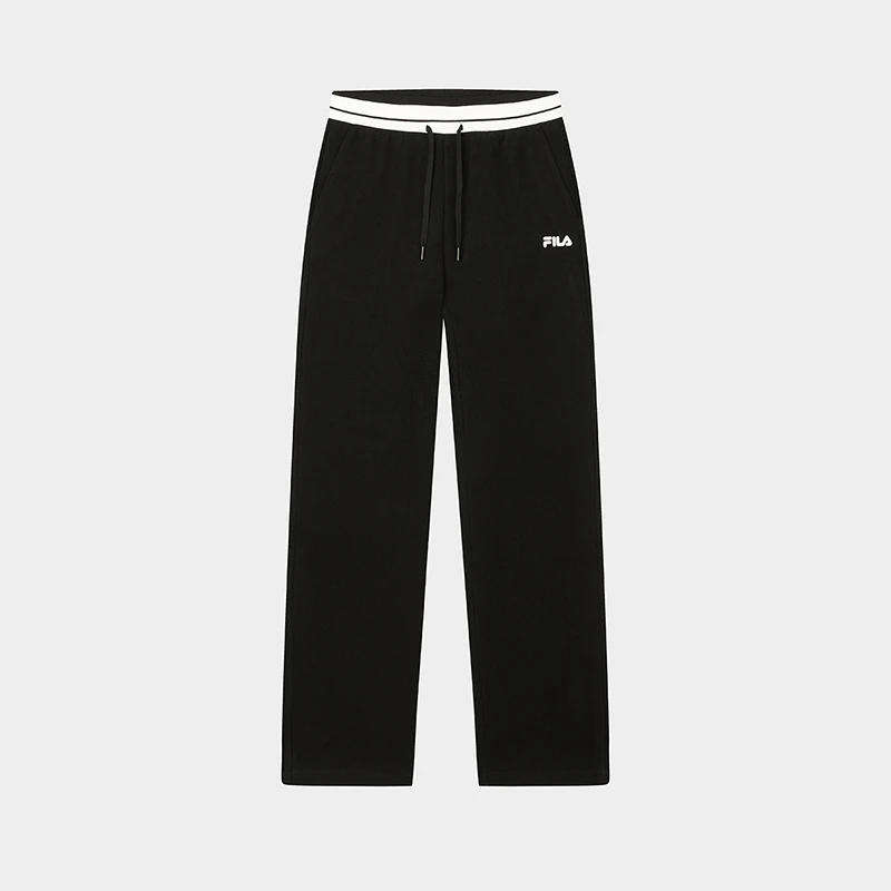 Fila/斐乐冬季新款女子【直筒拼色运动长裤】舒适休闲F11W518603F