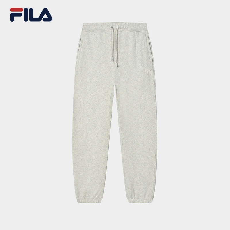 Fila/斐乐男士【米兰设计抓绒长裤】秋冬高端时尚休闲裤F11M345603F