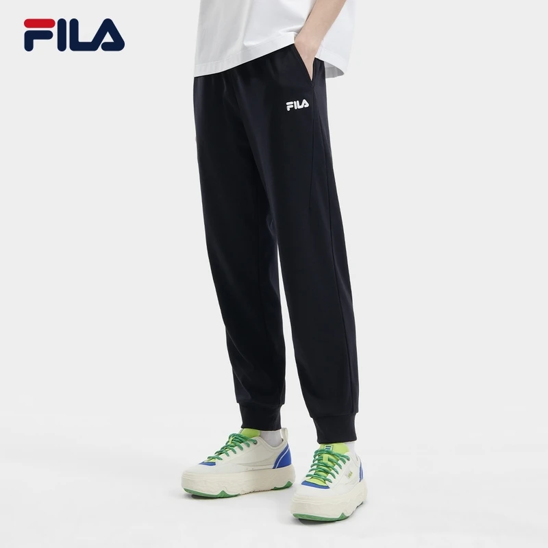 Fila/斐乐夏季女士休闲舒适  潮流 百搭运动针织长裤 F11W428605F