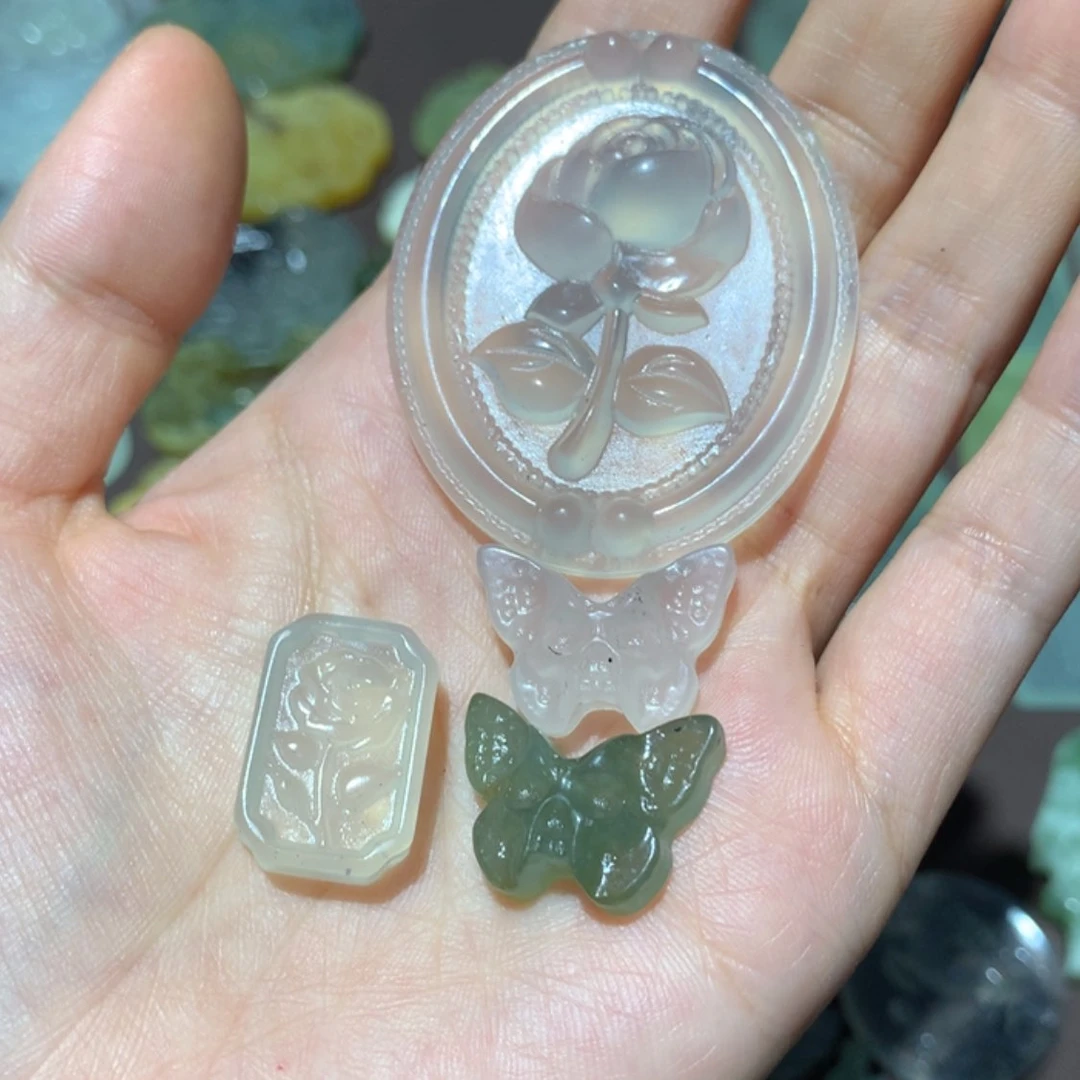 【闪购商品】蛇纹石玉颈饰未镶嵌最****了