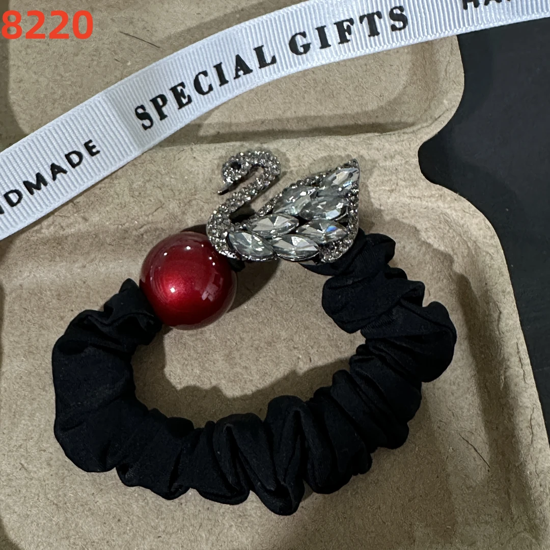 8220气质时尚黑色发饰头绳发圈经典发绳