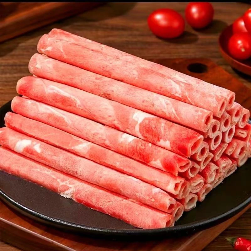 【清真】澳洲原切肥牛卷牧场/10袋鲜嫩火锅涮烤烤肉美味肥瘦相间醇
