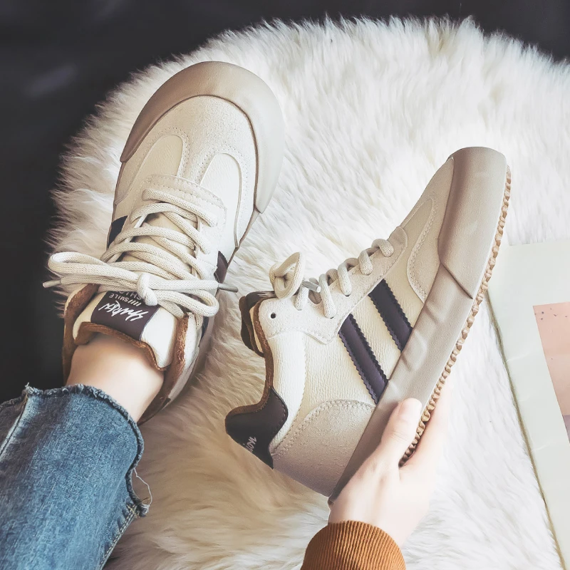 【YU】高帮”加绒与不加绒“秋冬季板鞋女2025爆款韩版休闲鞋舒适保暖