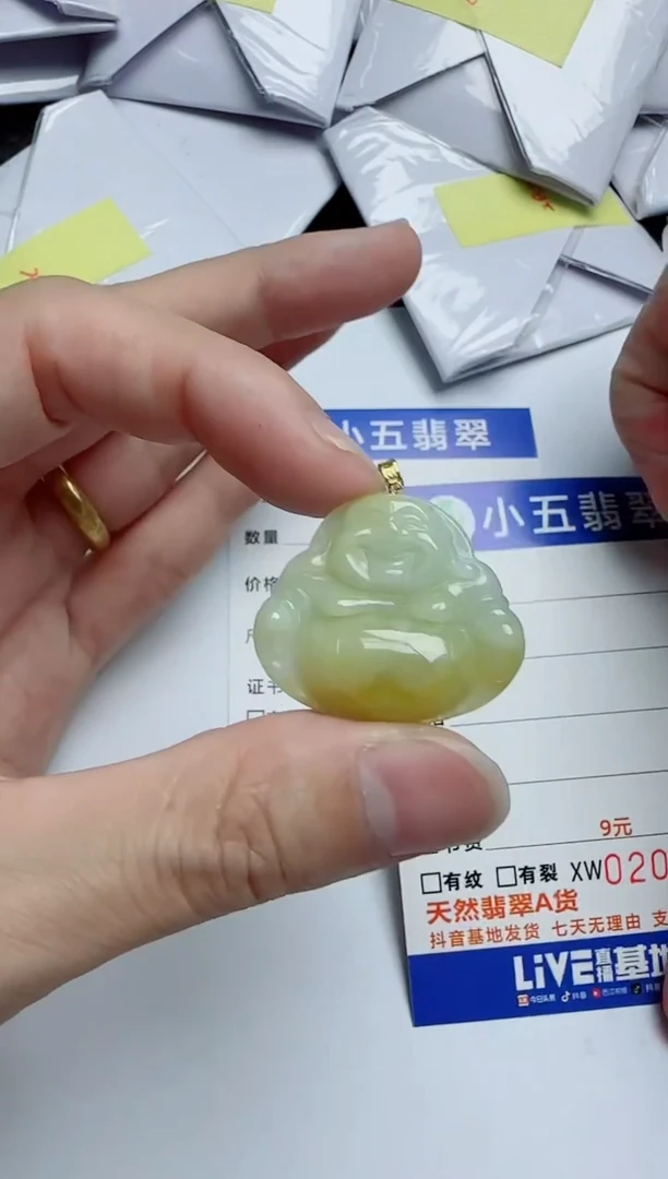 【闪购商品】翡翠颈饰18K金镶嵌