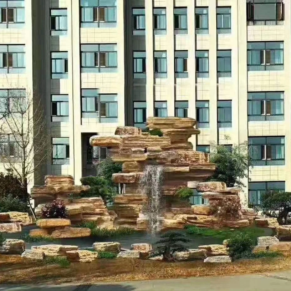 假山石造景石真石假山户外假山室内假山庭院假山园林假山瀑布假山