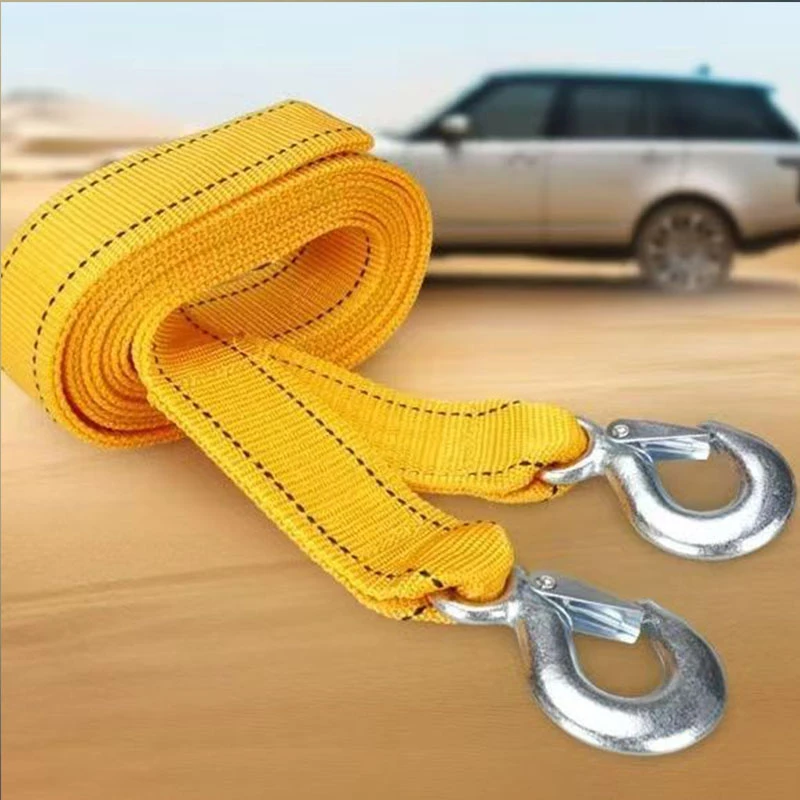 应急救援鹰钩拖车绳汽车拉车绳索车家通用牵引绳加厚车钩绳子泰鹿