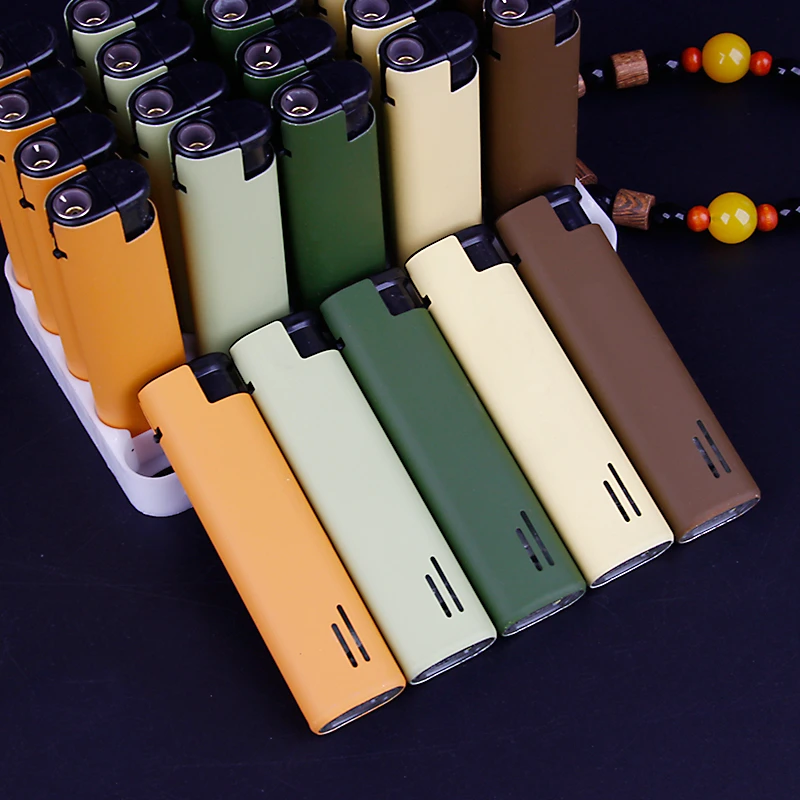 龙顺实用直冲打火机刻字定制订做加厚耐用耐摔家用个性精致潮送男