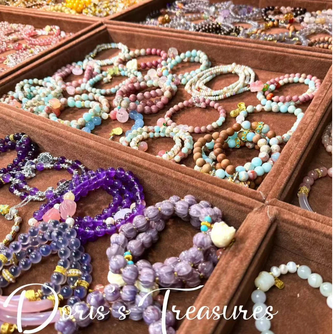 1.19【桃乐丝‘s Treasures】时尚饰品天然水晶多样性发 对应编码拍